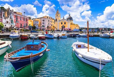 Farbenfrohe Insel Procida